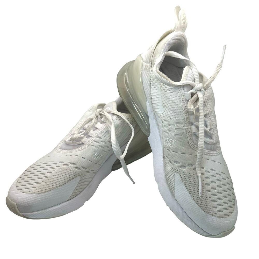 Nike Air Max 270 GS White Size US 5.5Y / EUR 38